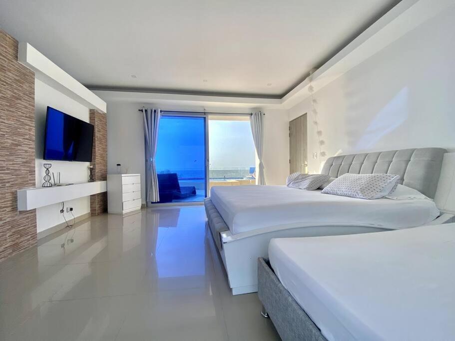 Villa Mansion En La Playa Con Piscina Cartagena